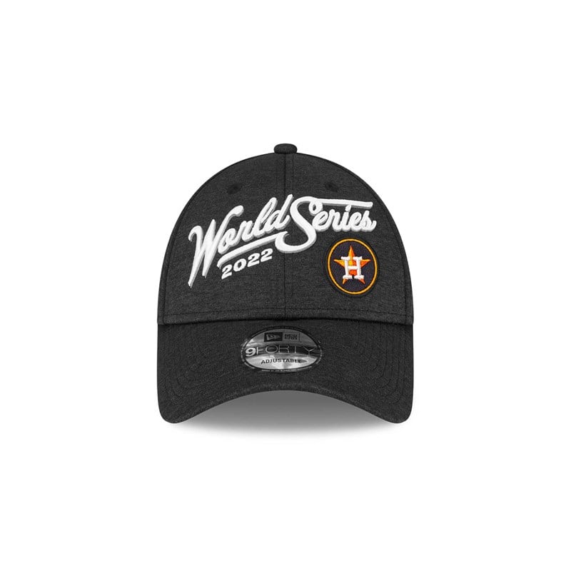 Black New Era Houston Astros MLB League Champions Adjustable Cap 9forty | XNJF28490