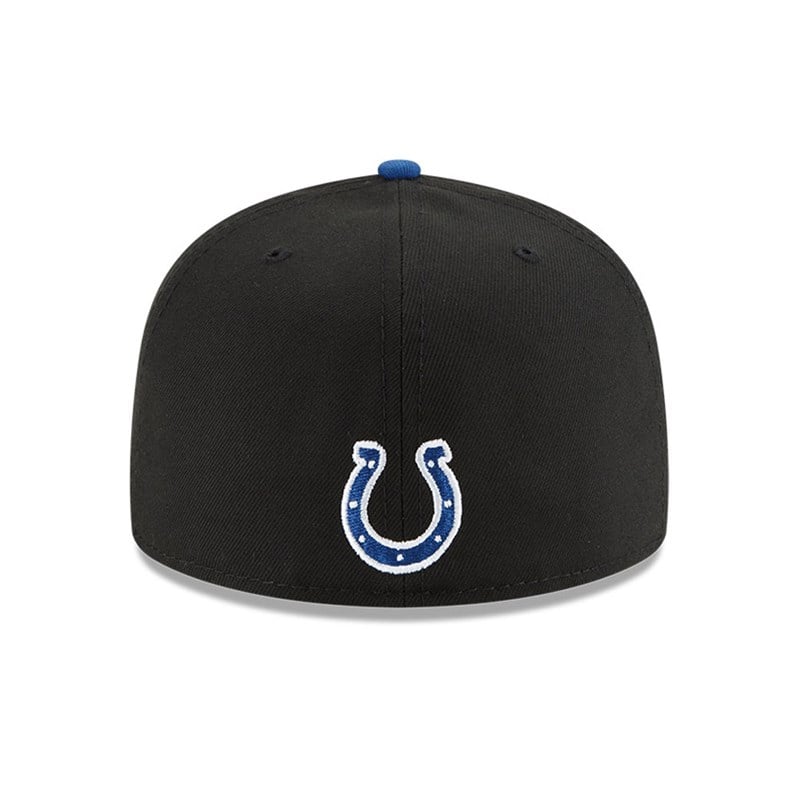 Black New Era Indianapolis Colts NFL Draft Fitted Cap 59fifty | VCRE02317