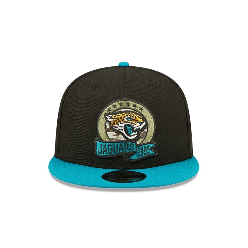 Black New Era Jackosnville Jaguars NFL Salute To Service Cap 9fifty | VPYE10428