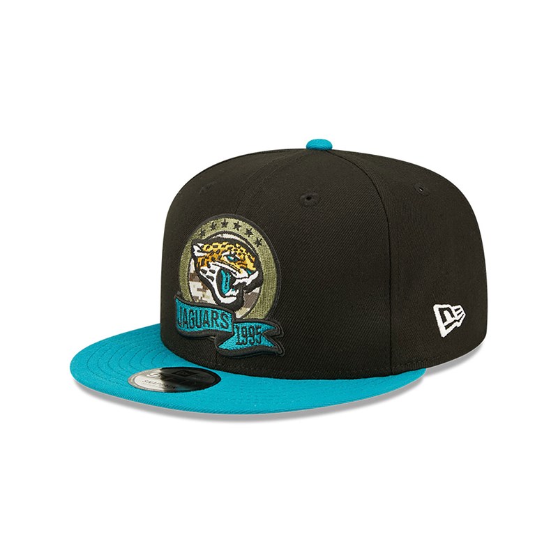 Black New Era Jackosnville Jaguars NFL Salute To Service Cap 9fifty | VPYE10428