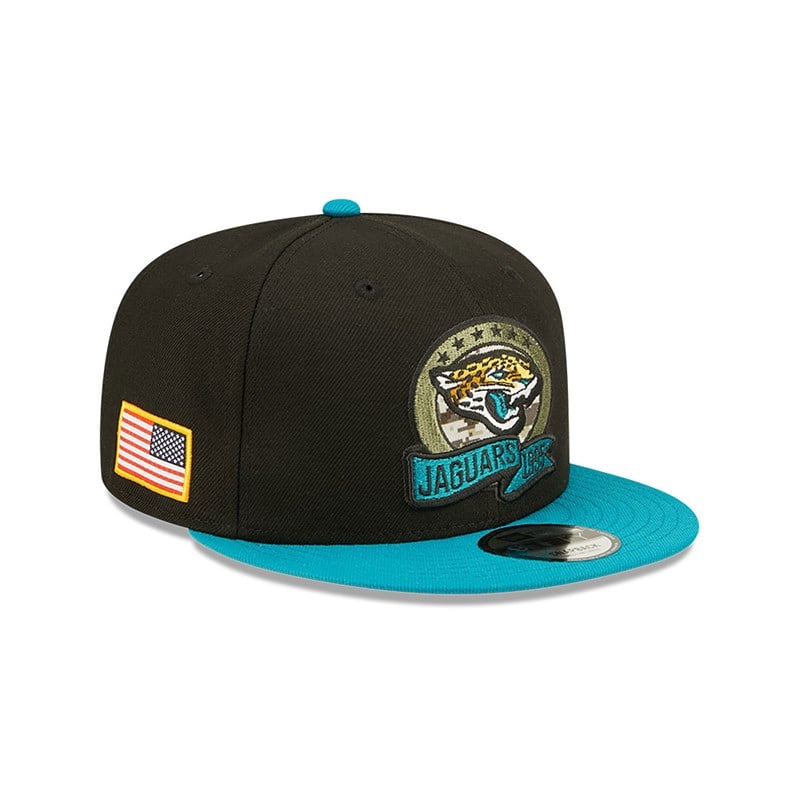 Black New Era Jackosnville Jaguars NFL Salute To Service Cap 9fifty | VPYE10428