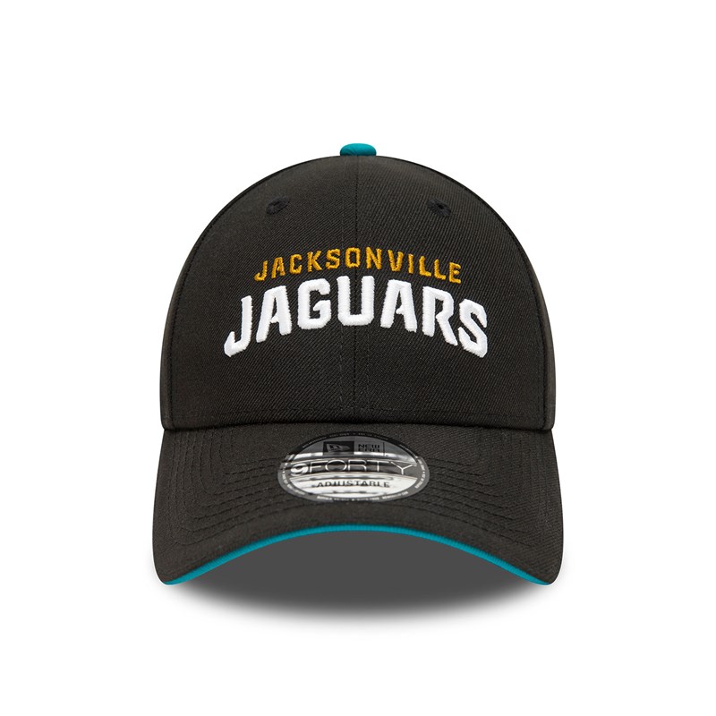 Black New Era Jacksonville Jaguars London Games 9forty | NQOS37652