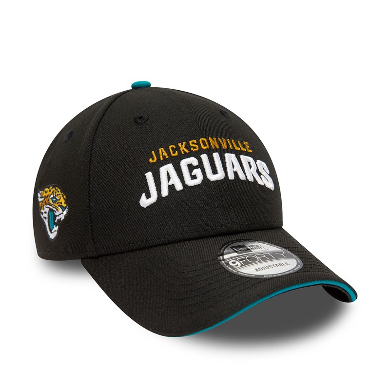 Black New Era Jacksonville Jaguars London Games 9forty | NQOS37652