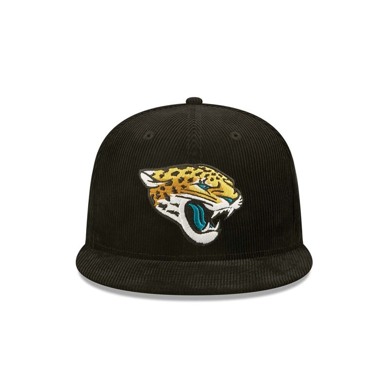 Black New Era Jacksonville Jaguars NFL Retro Cord Cap 9fifty | ZGSN30685