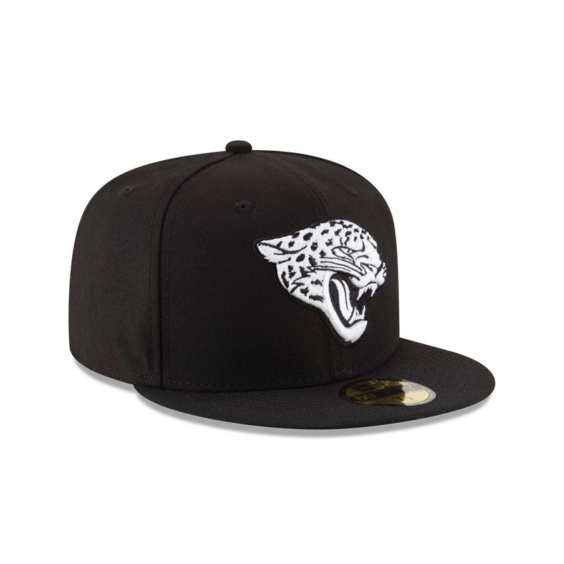 Black New Era Jacksonville Jaguars NFL Teams Cap 59fifty | GQKT84792