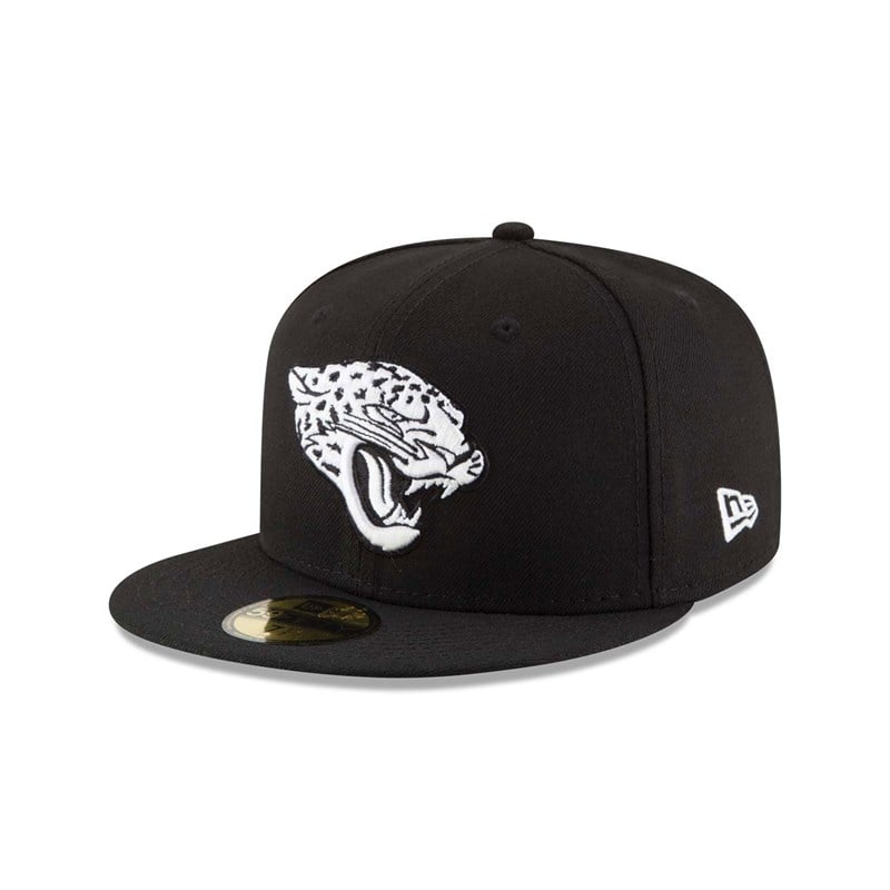 Black New Era Jacksonville Jaguars NFL Teams Cap 59fifty | GQKT84792