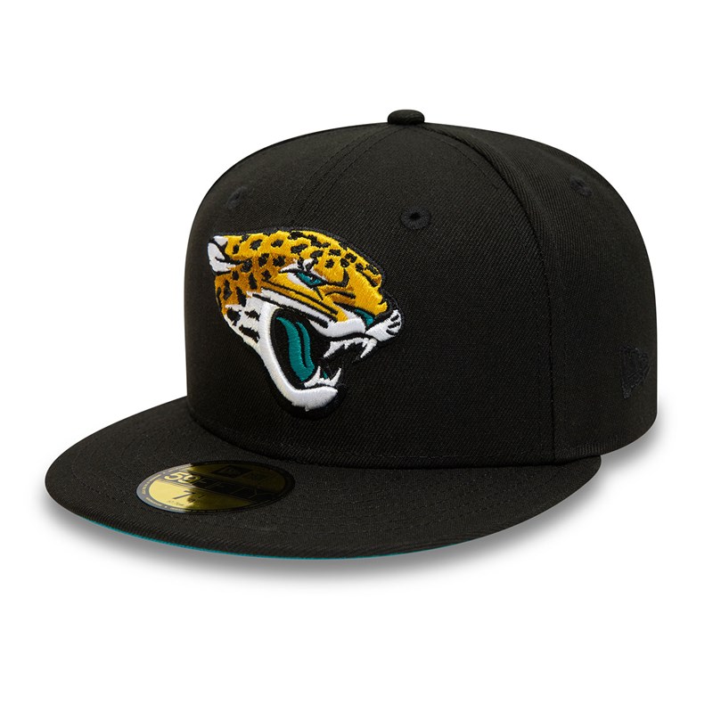 Black New Era Jacksonville Jaguars NFL Teams Cap 59fifty | LWCY58304