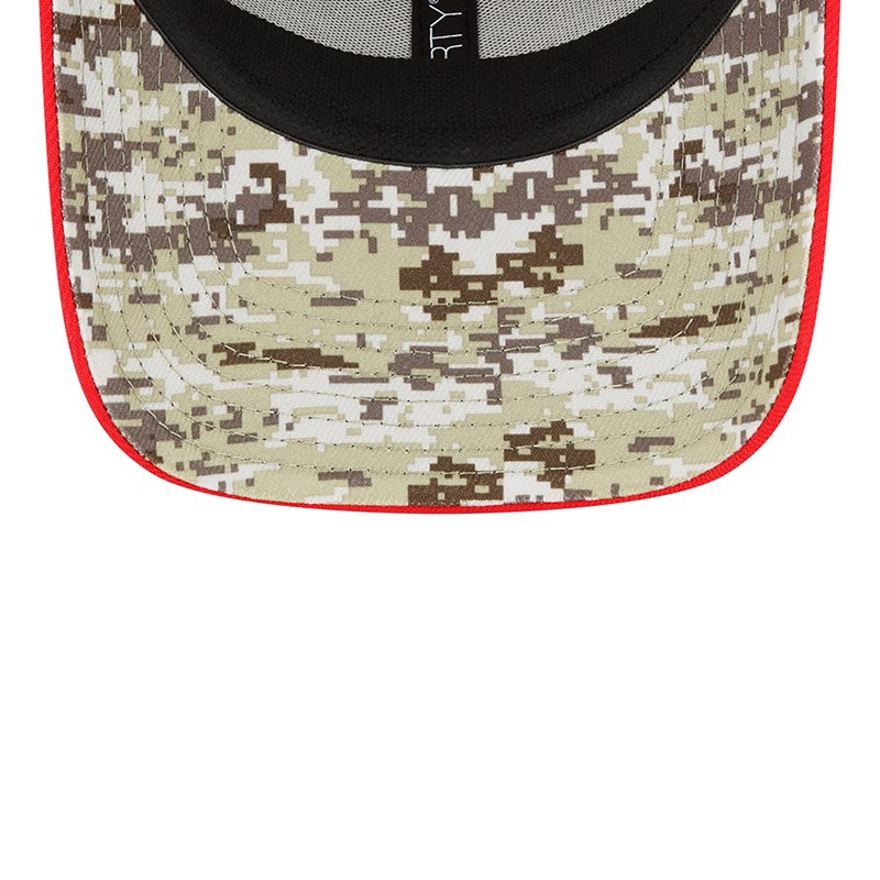 Black New Era Kansas City Chiefs NFL Salute To Service Stretch Fit Cap 39thirty | ILXK86501