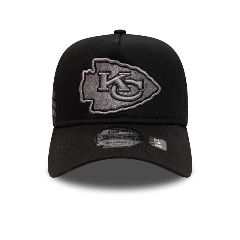 Black New Era Kansas City Chiefs X Alpha Industries A-frame Cap 9forty | IXDL87410