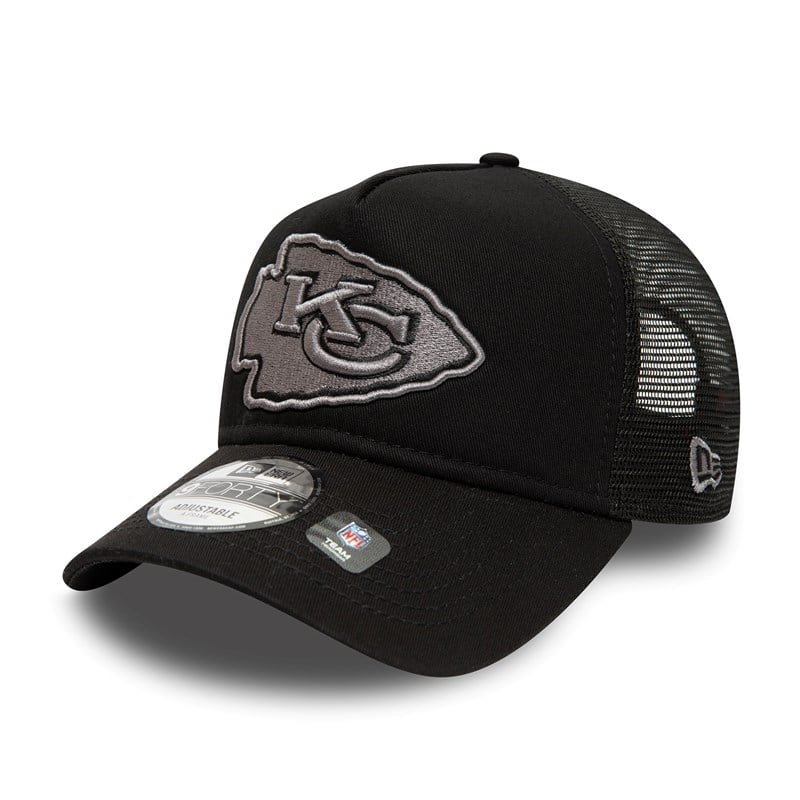 Black New Era Kansas City Chiefs X Alpha Industries A-frame Cap 9forty | IXDL87410