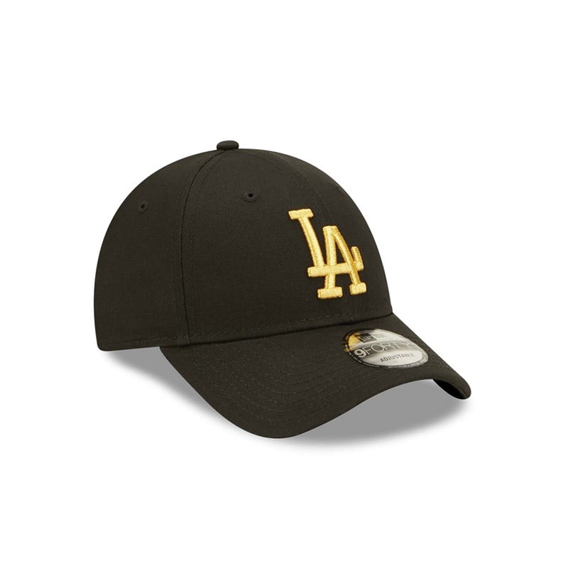 Black New Era La Dodgers Adjustable Cap 9forty | YHDI85694