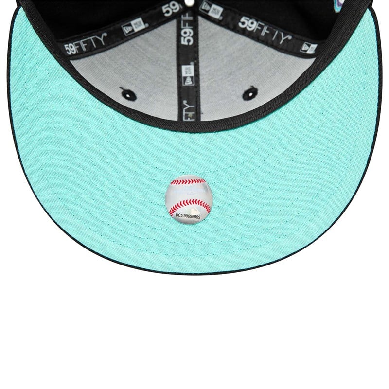 Black New Era La Dodgers And Tint Fitted Cap 59fifty | GXQR50891