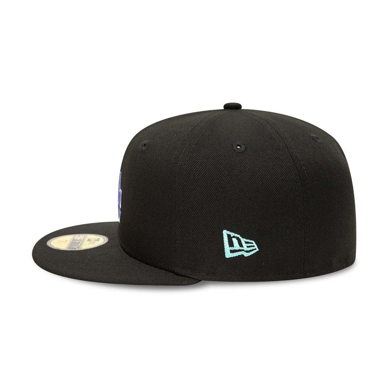 Black New Era La Dodgers And Tint Fitted Cap 59fifty | GXQR50891