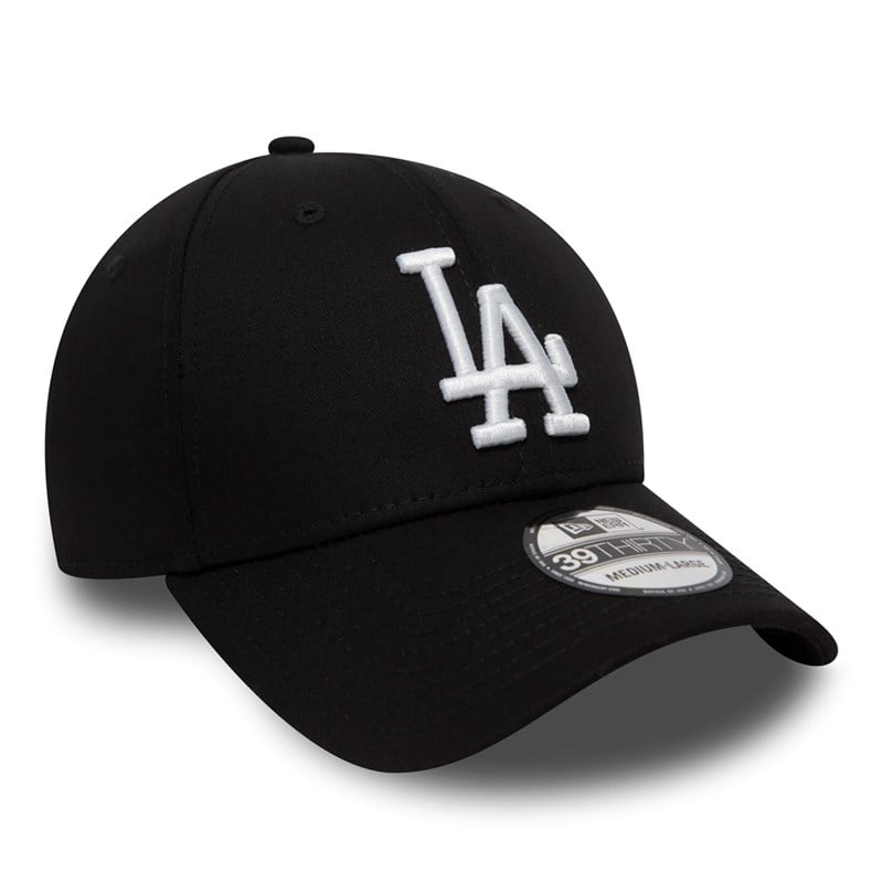 Black New Era La Dodgers Essential Cap 39thirty | DXKL61753