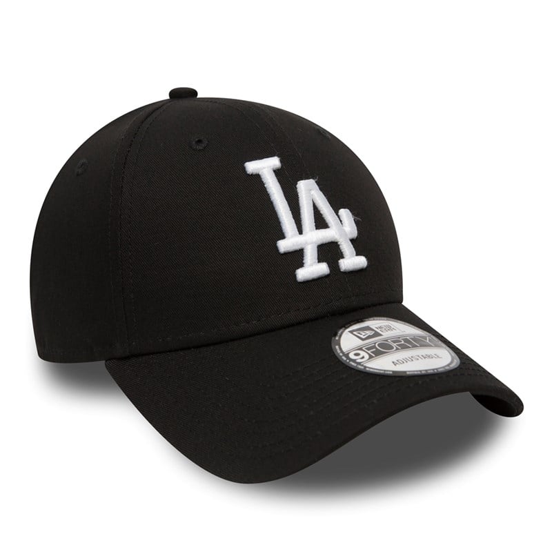 Black New Era La Dodgers Essential Cap 9forty | JFNS75693