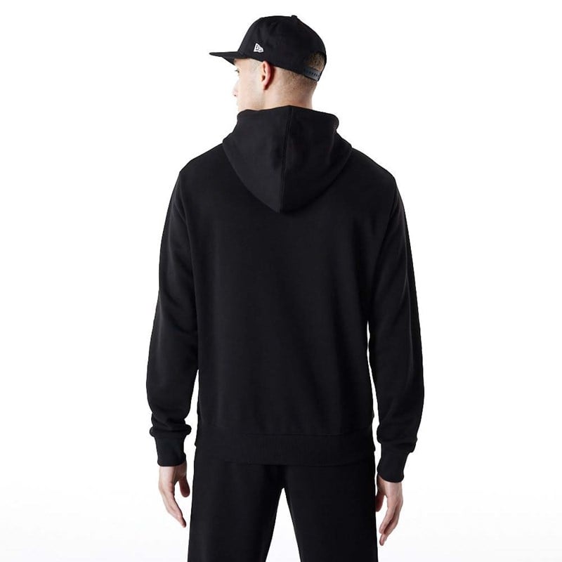 Black New Era La Dodgers Essentials Hoodie | XEFC75086