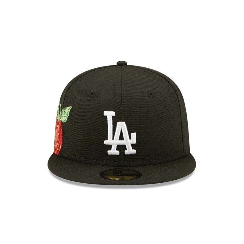 Black New Era La Dodgers Fruit Fitted Cap 59fifty | MTGE02681