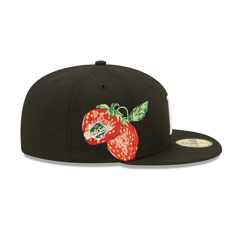 Black New Era La Dodgers Fruit Fitted Cap 59fifty | MTGE02681