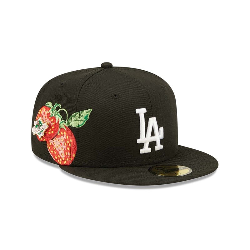 Black New Era La Dodgers Fruit Fitted Cap 59fifty | MTGE02681