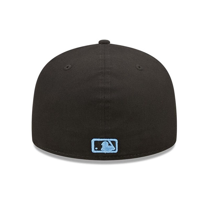 Black New Era La Dodgers League Essential Fitted Cap 59fifty | HBIQ69821