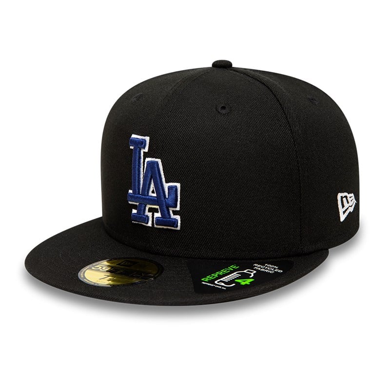 Black New Era La Dodgers Repreve Cap 59fifty | MPYX61240