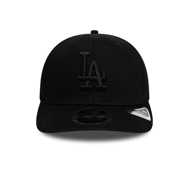 Black New Era La Dodgers Tonal Stretch Snap Cap 9fifty | DIYB21675