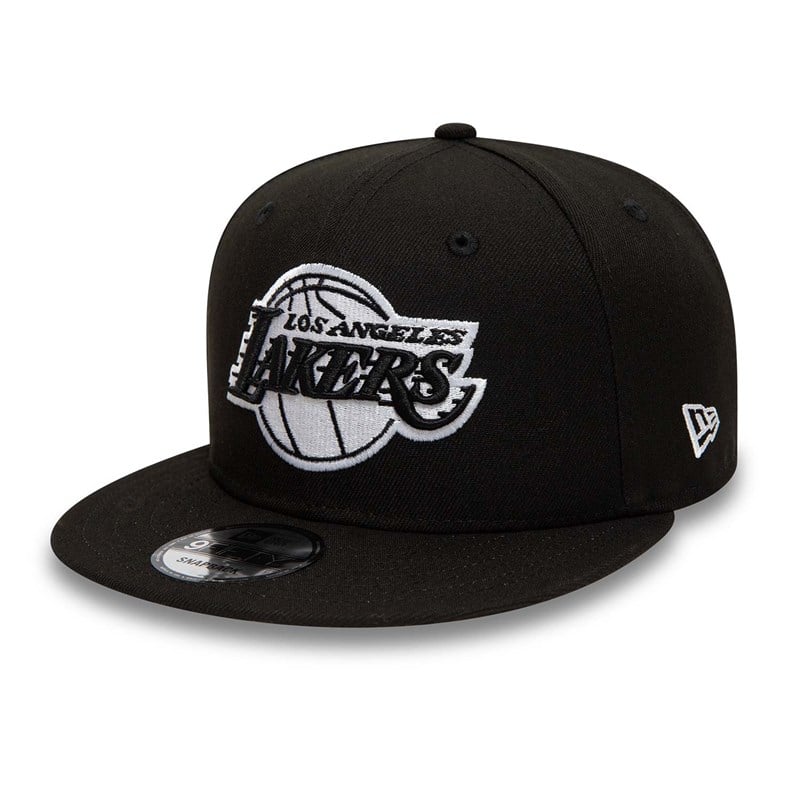 Black New Era La Lakers Cap 9fifty | WPOU32846