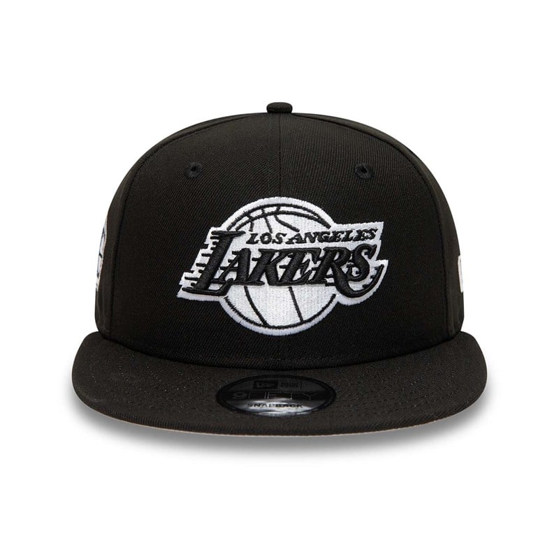 Black New Era La Lakers Cap 9fifty | WPOU32846