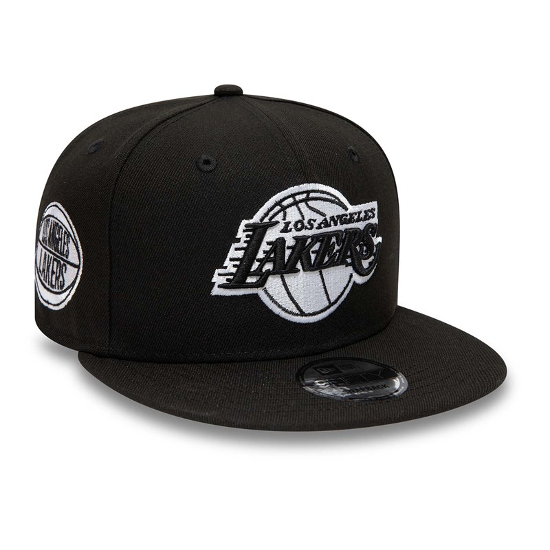 Black New Era La Lakers Cap 9fifty | WPOU32846