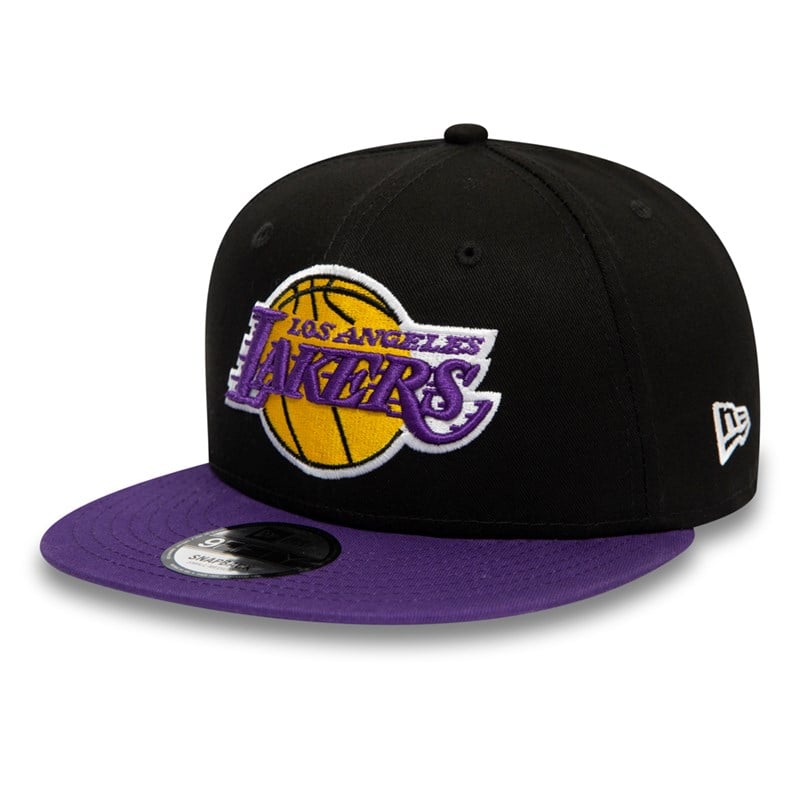 Black New Era La Lakers Logo Cap 9fifty | TOBU46592