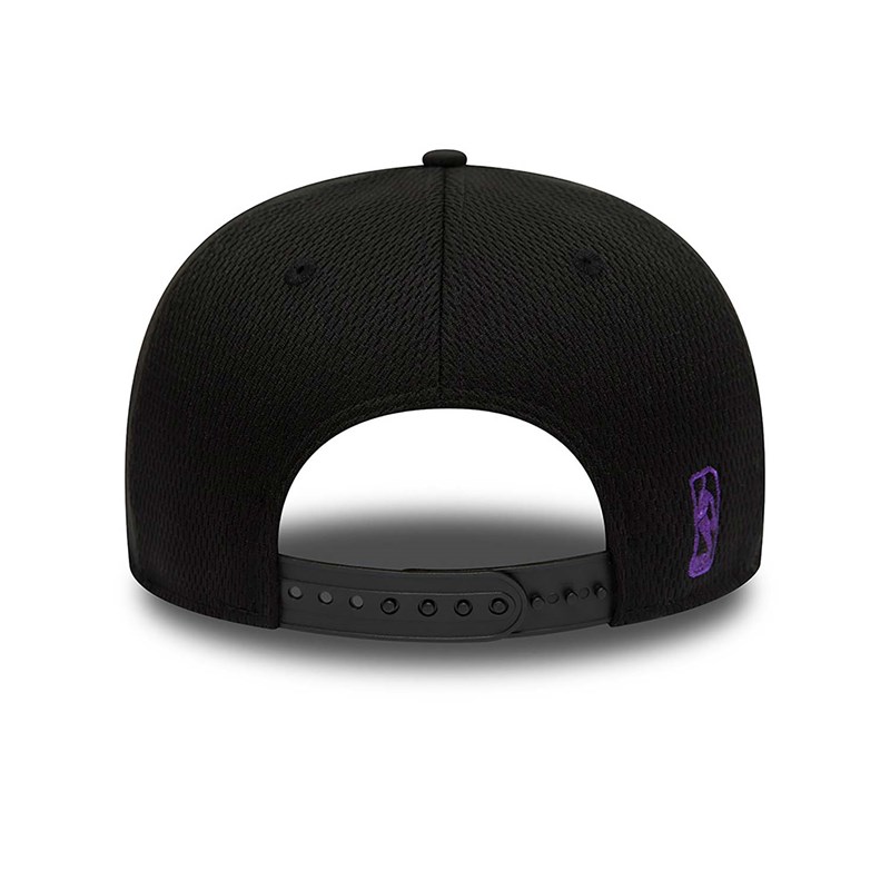 Black New Era La Lakers Print Infill Cap 9fifty | NGVK90614