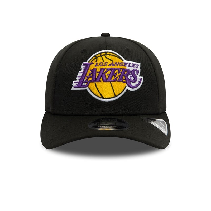 Black New Era La Lakers Stretch Snap Cap 9fifty | PSGU67210