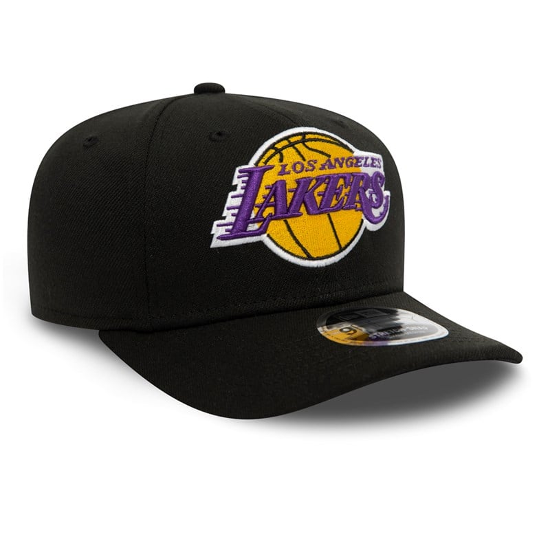 Black New Era La Lakers Stretch Snap Cap 9fifty | PSGU67210