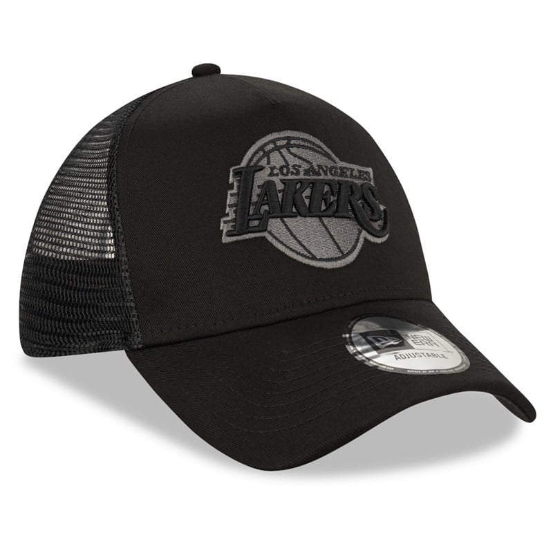 Black New Era La Lakers Tonal Cap Aframe | BTDU29174