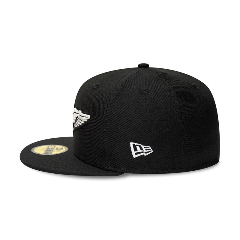 Black New Era Lakeland Tigers Milb Fitted Cap 59fifty | WZCT98610