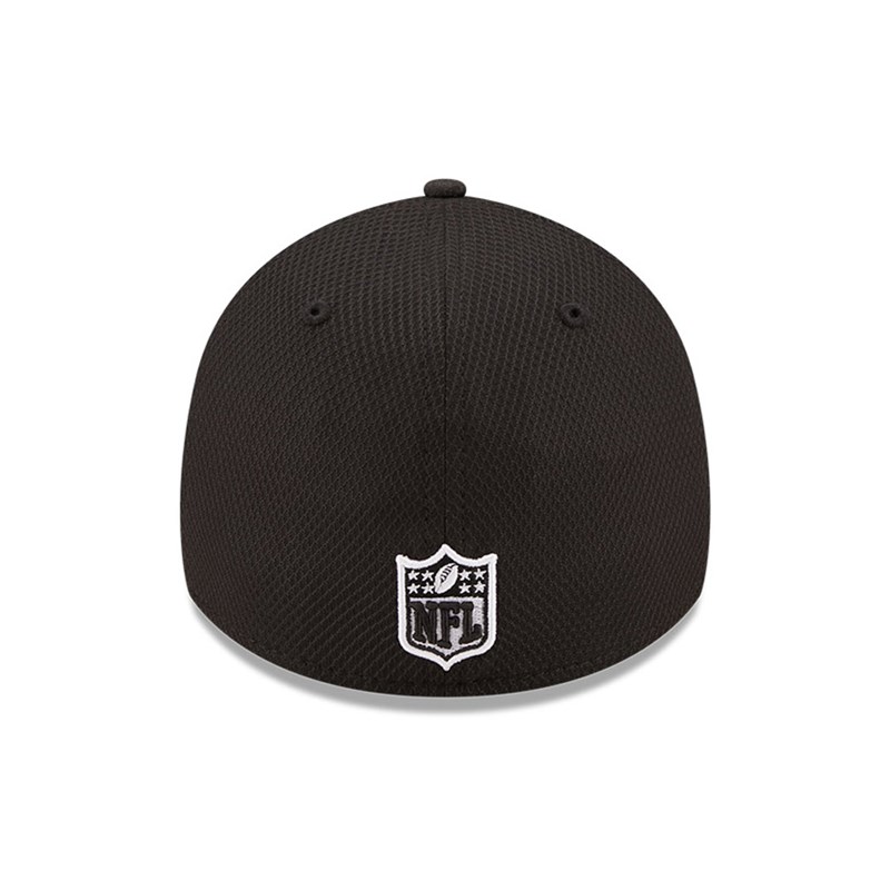 Black New Era Las Vegas Raiders Diamond Era Stretch Fit Cap 39thirty | XFVN80152