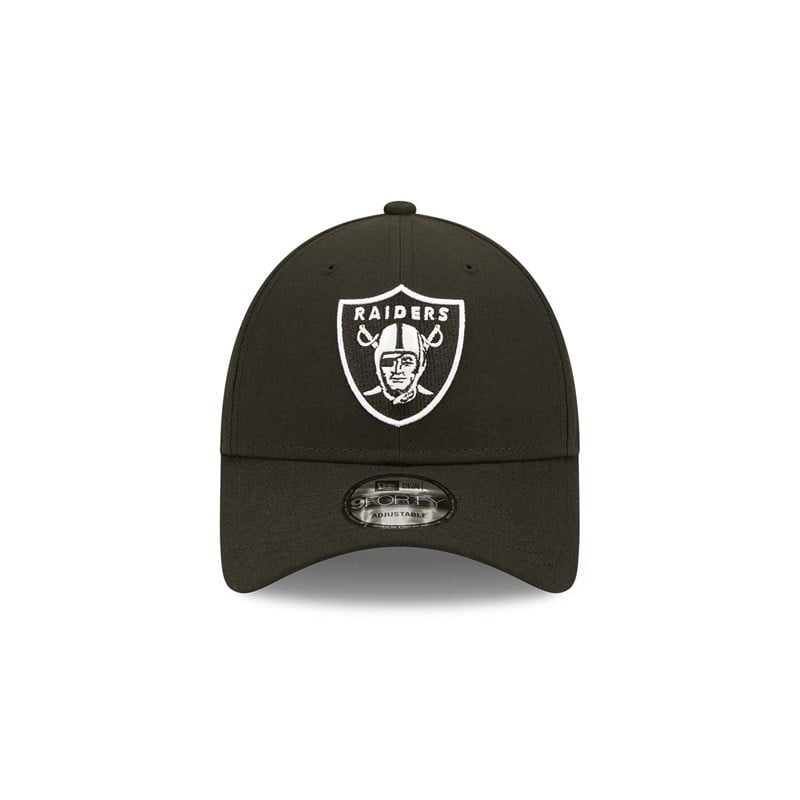 Black New Era Las Vegas Raiders Repreve Neon Adjustable Cap 9forty | UQVM10764