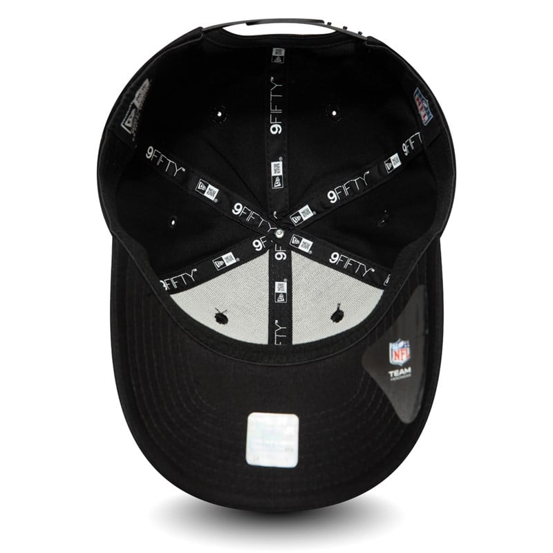 Black New Era Las Vegas Raiders Stretch Snap Cap 9fifty | YBQR67319