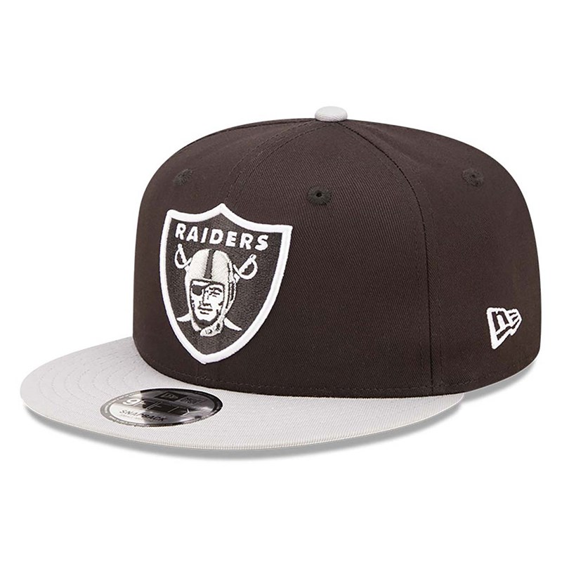 Black New Era Las Vegas Raiders Team Patch Cap 9fifty | CFRX38405