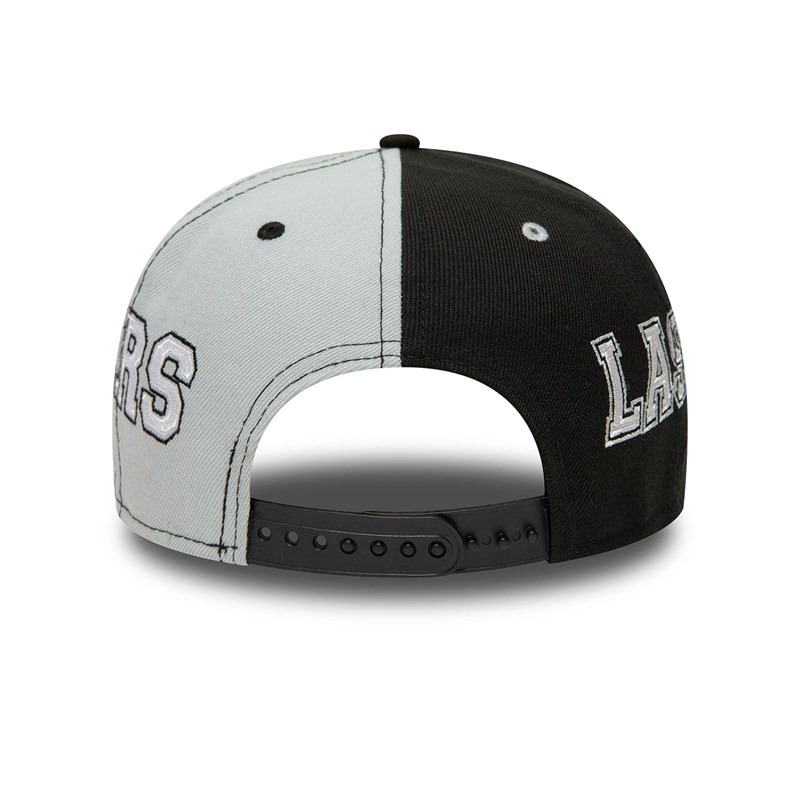 Black New Era Las Vegas Raiders Teamsplit Cap 9fifty | JSDI81752