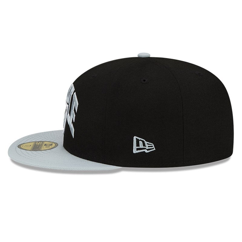 Black New Era Las Vegas Raiders X Staple Fitted Cap 59fifty | KTVQ17425