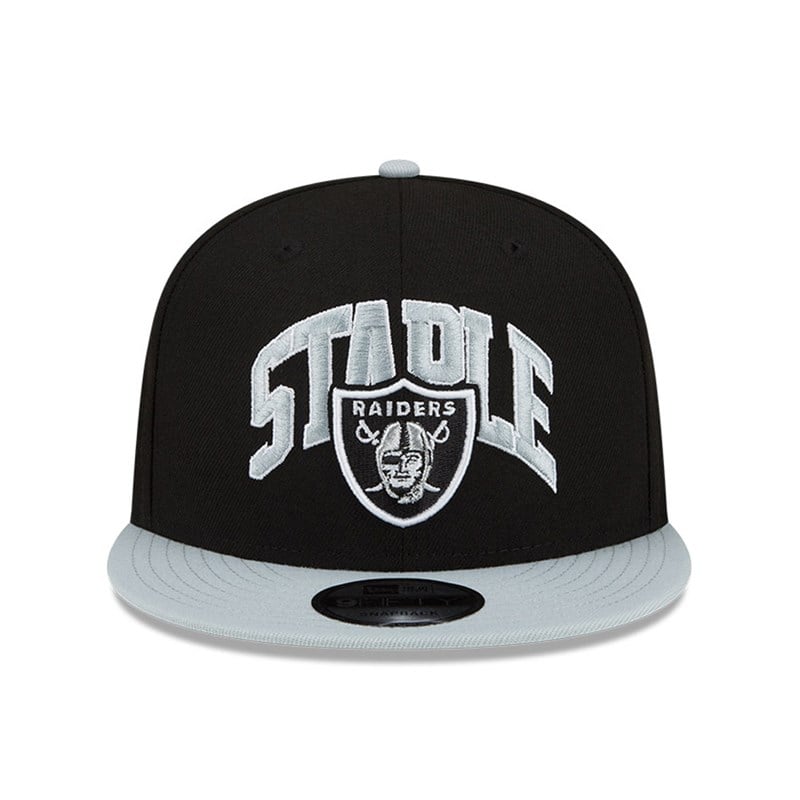 Black New Era Las Vegas Raiders X Staple Cap 9fifty | OIHM76293