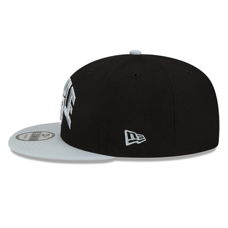 Black New Era Las Vegas Raiders X Staple Cap 9fifty | OIHM76293