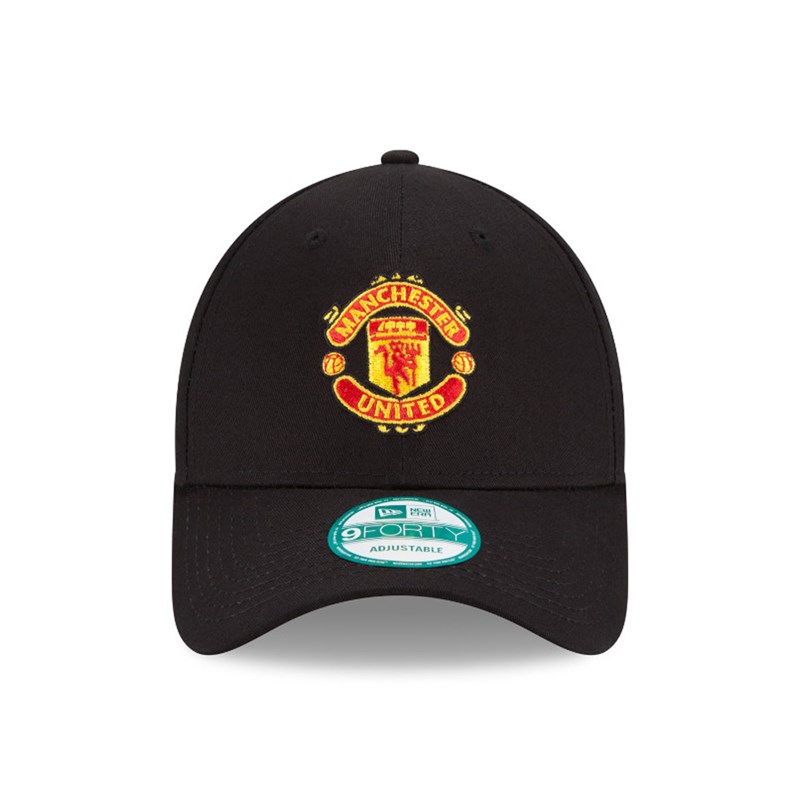 Black New Era Manchester United Essential Cap 9forty | GQLD37941