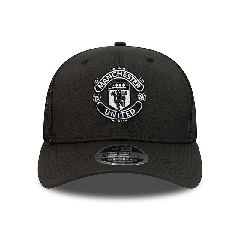 Black New Era Manchetser United Fc Tonal Stretch-snap Cap 9fifty | JBDF04723