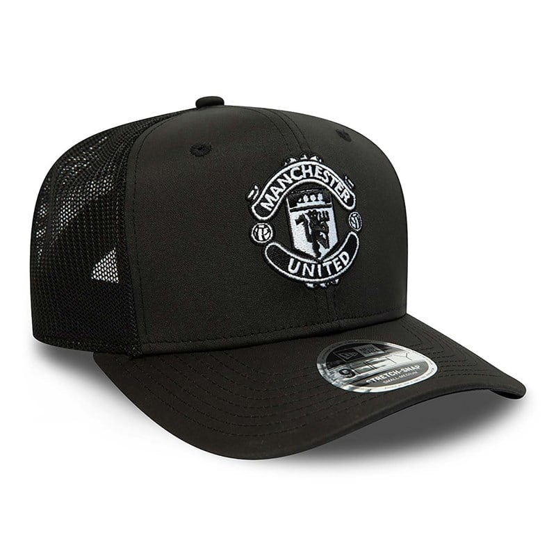 Black New Era Manchetser United Fc Tonal Stretch-snap Cap 9fifty | JBDF04723