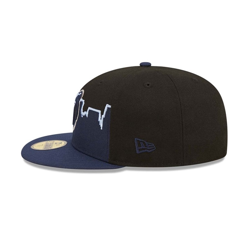 Black New Era Memphis Grizzlies NBA 2022 Fitted Cap 59fifty | ESXC20894