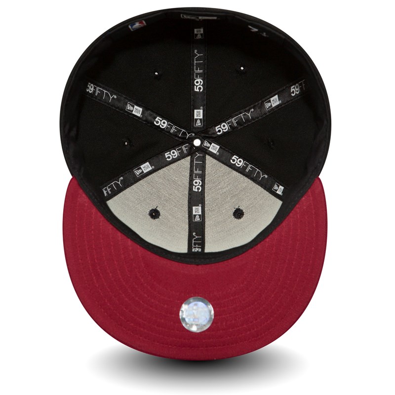 Black New Era Miami Heat Essential Cap 59fifty | NGXS57238