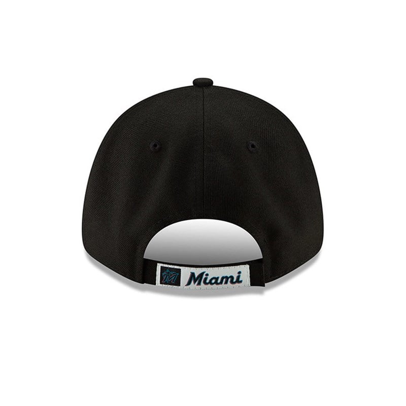 Black New Era Miami Marlins League Cap 9forty | HASF51798