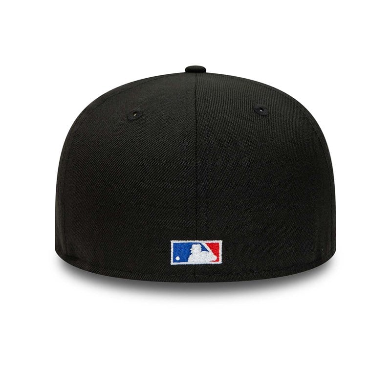 Black New Era Miami Marlins Premium Authentic On Field Game Wool Fitted Cap 59fifty | GVFE16905